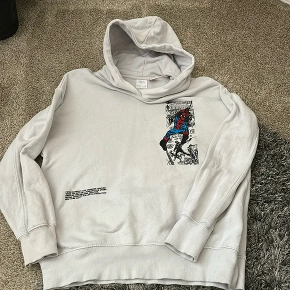 さ*り様 ZUTOMARUKI Hoodie White L size ZUTOMARUKI Hoodie White L size